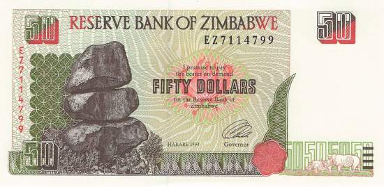 50 Dollar 1994